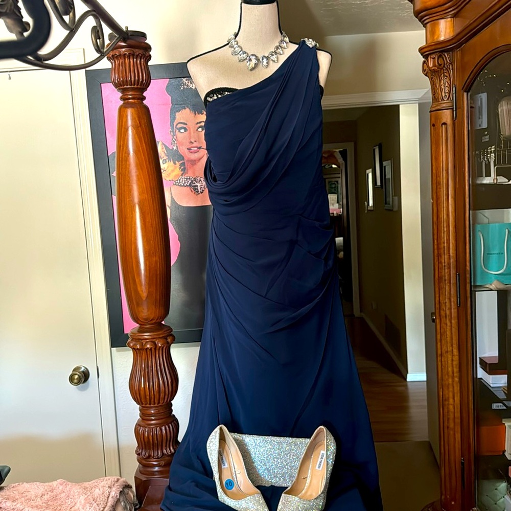 Alfred Angelo Sapphire Dress.